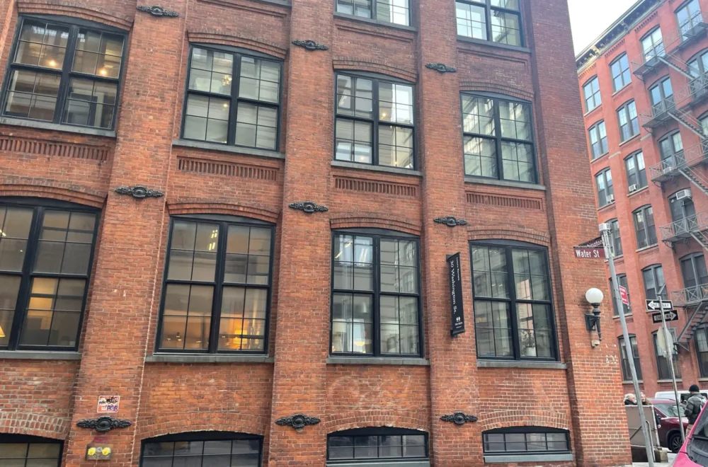 Image of building taken during Food and Culture DUMBO Walking Tour
