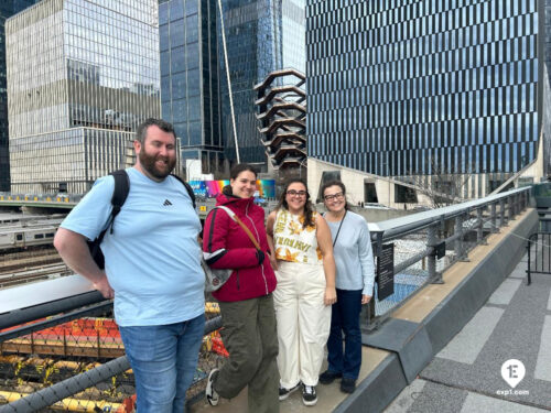 Hudson Yards Tour on Apr 4, 2025 with Steve