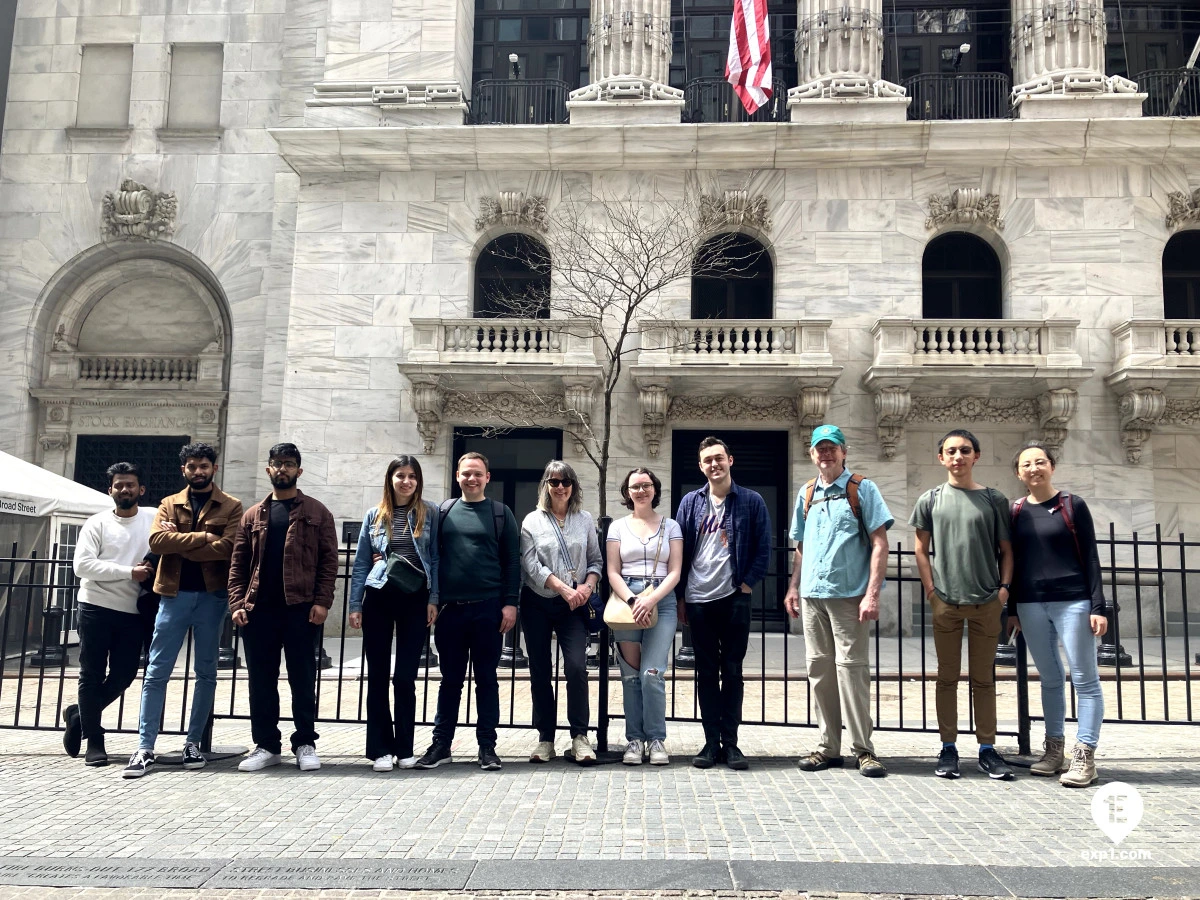 Wall Street Insider Tour Group photo in New York