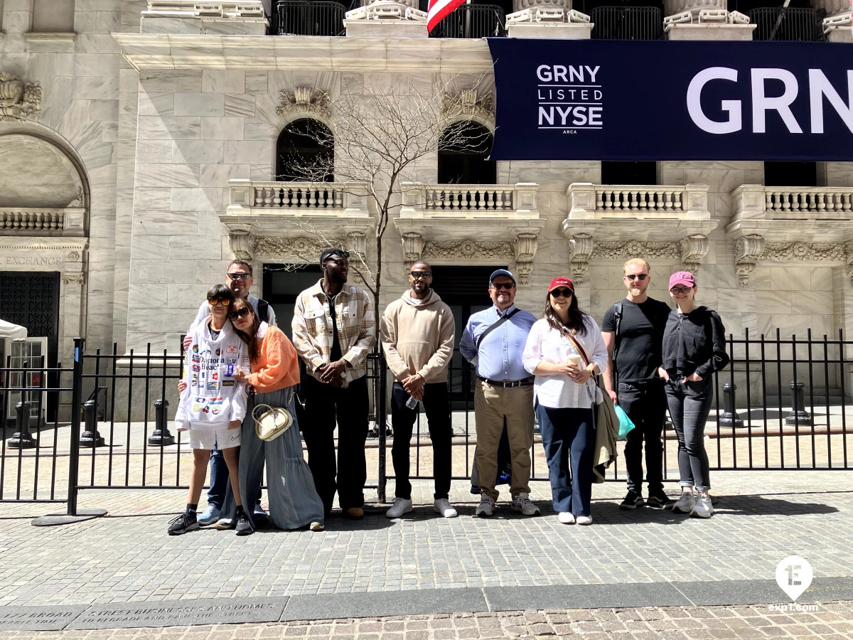 Wall Street Insider Tour Group photo in New York