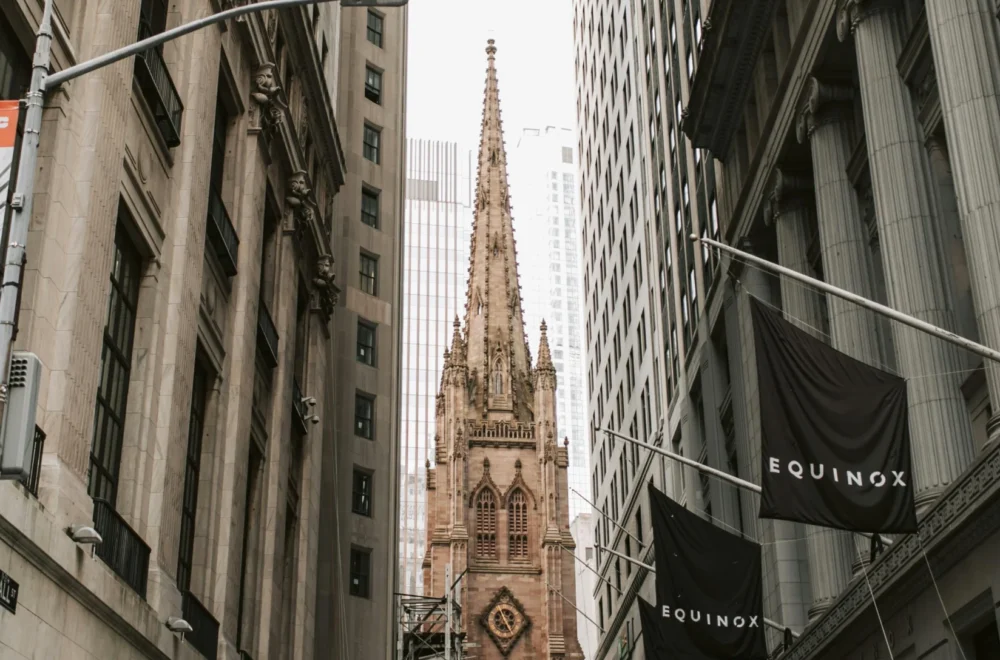 The Trinity Church in New York City