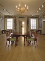 Woodwork and Wallpaper from the Great Hall of Van Rensselaer Manor House