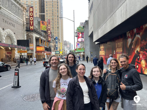Broadway and Times Square Tour on Jun 17, 2025 with Peter