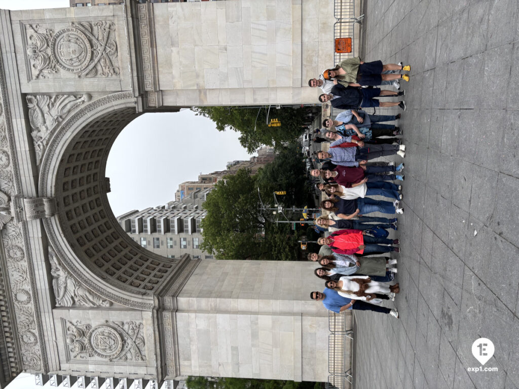 Group photo Greenwich Village Tour on Jun 17, 2025 with Rob