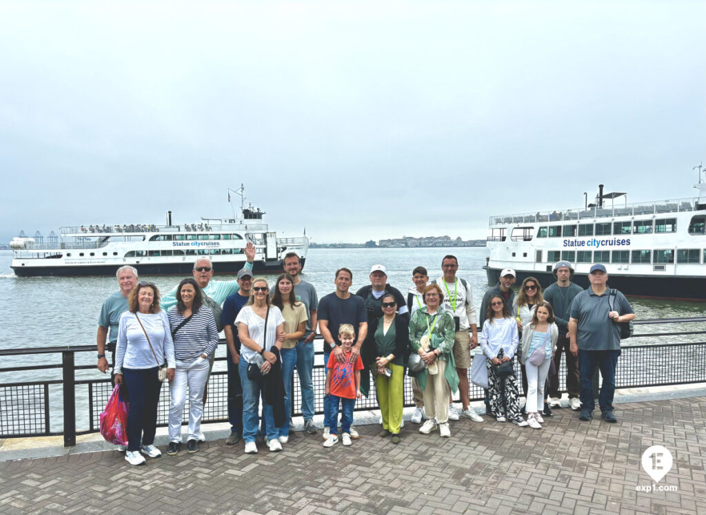 Group photo Statue of Liberty Express on Jun 18, 2025 with Ken