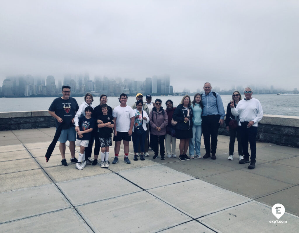 Group photo Statue of Liberty and Ellis Island Tour on Jun 17, 2025 with Joseph
