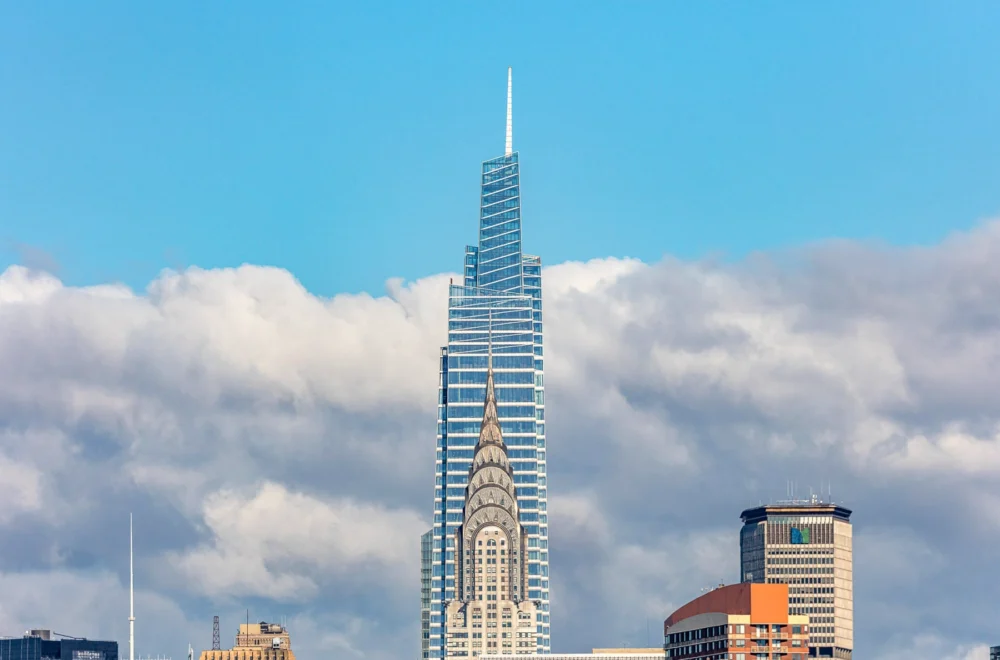 Aerial daytime shot of Summit One Vanderbilt
