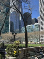 Bryant Park during NYC architecture tour
