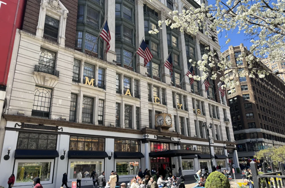 Macy's department store on New York tour