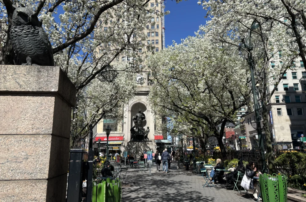 Sculptures in Midtown New York