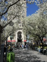 Sculptures in Midtown New York