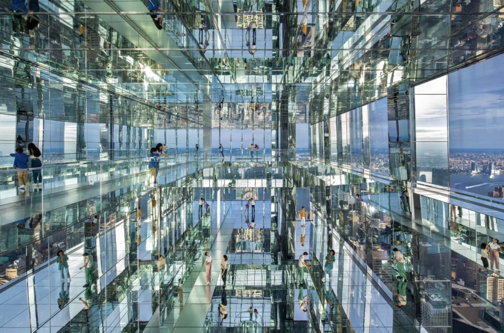 View of Transcendence floors in the Summit One Vanderbilt in New York
