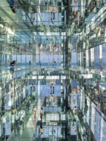 View of Transcendence floors in the Summit One Vanderbilt in New York