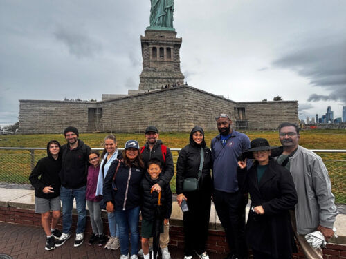 Statue of Liberty Express on Oct 8, 2025 with Ben