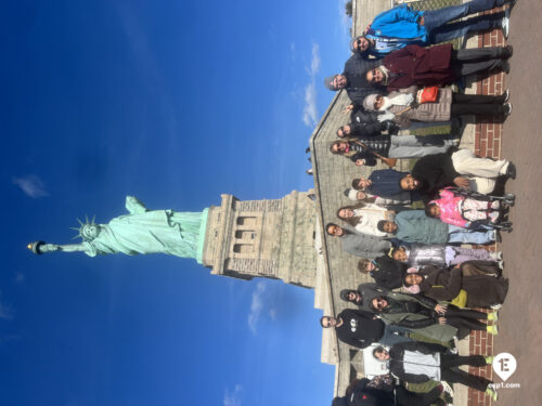 Statue of Liberty Express on Nov 1, 2025 with Cecilia