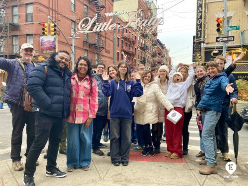 SoHo Little Italy Chinatown Tour on Nov 25, 2025 with Verena