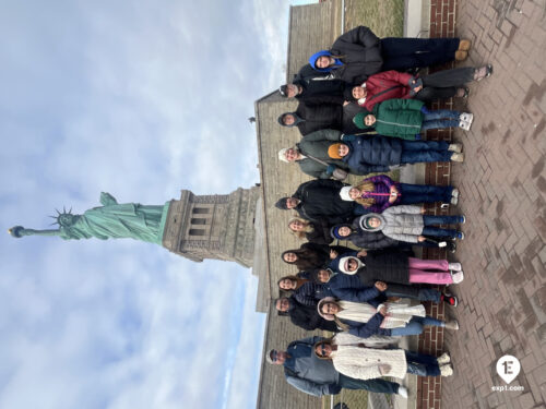 Statue of Liberty Express on Dec 6, 2025 with Mark