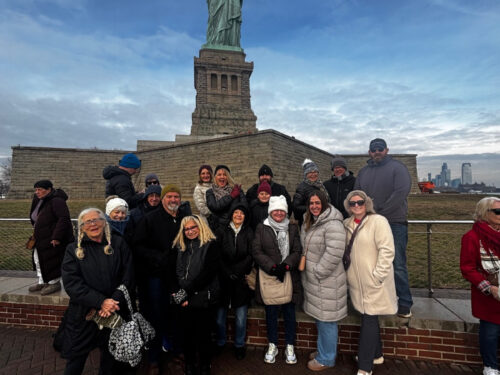 Statue of Liberty Express on Dec 6, 2025 with Ben