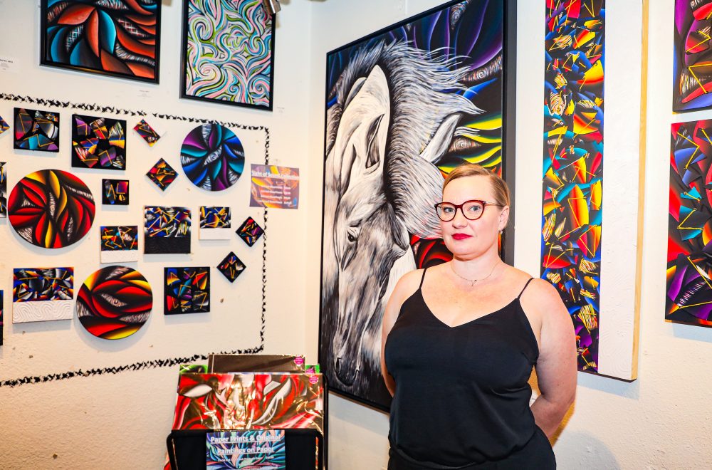 Bex Art Studio during Las Vegas Arts District Tour