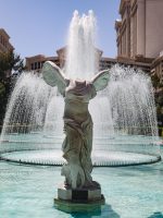 Caesars Palace Fountain during Mid-Strip Tour in Las Vegas