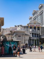 Caesars Palace Outdoors Shot during Mid-Strip Tour in Las Vegas