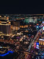 Las Vegas Strip from Eiffel Tower