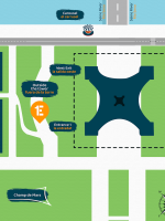 Eiffel Tower tour meeting point map