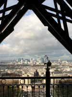view from the eiffel tower