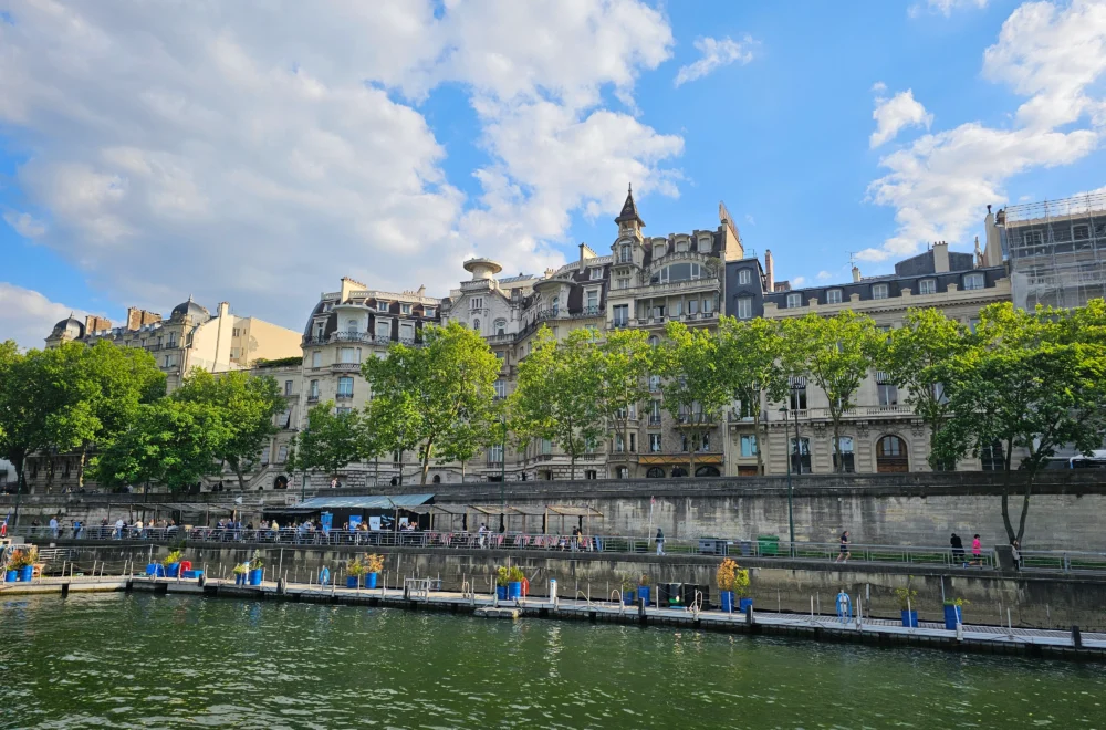 Views during Seine River guided tour