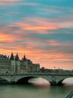 Conciergerie at sunset on Paris ghost tour