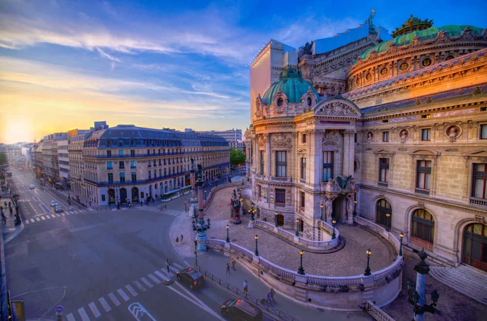 View of Palais Garnier during Private Paris tour