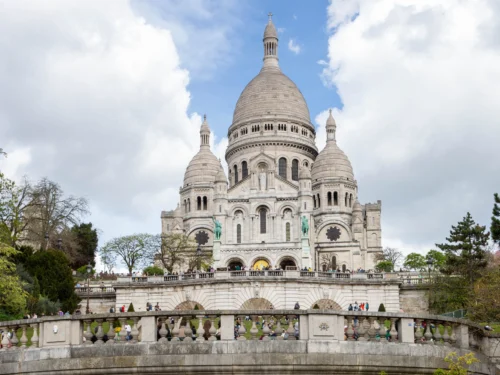 View of Sacré-Cœur Basilica during Paris private guided tour