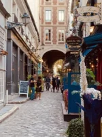 View of street in Latin Quarter during Private Paris guided tour