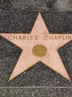 Charles Chaplin star on the Hollywood Walk of Fame