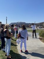 tour group in LA