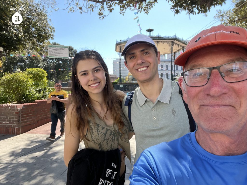 Group photo Downtown LA Food and Culture Tour on 10 April 2023 with Paul