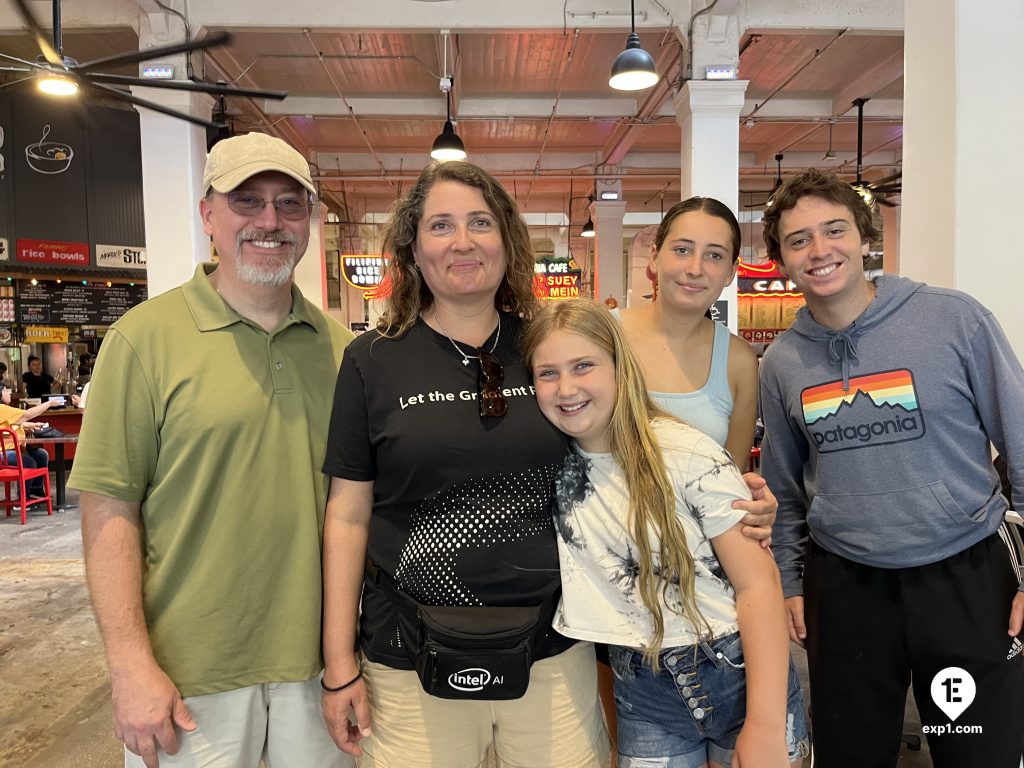 Group photo Downtown LA Food and Culture Tour on Sep 4, 2023 with Paul