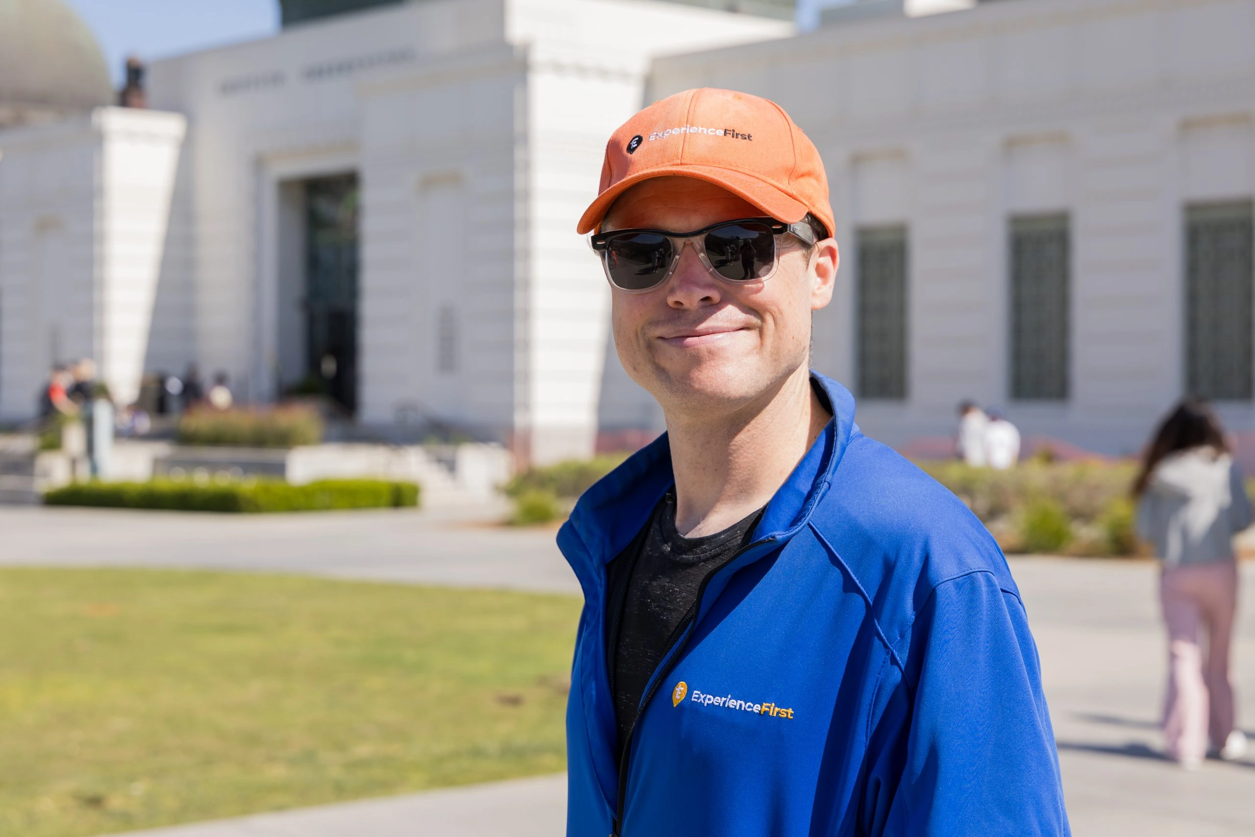 Tour guide photo during Griffith Observatory Insider Tour