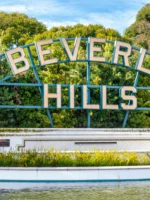 Beverly Hills sign in Los Angeles