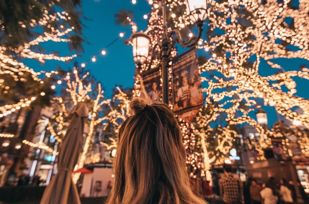 Lights at The Grove in Los Angeles
