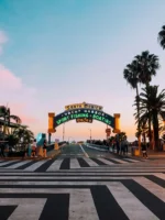 Santa Monica Pier Entrance