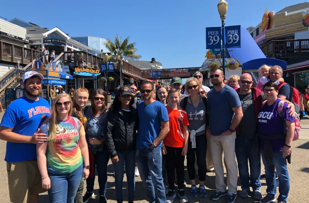 Group photo during North Beach Walking Tour