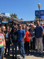 Group photo during North Beach Walking Tour