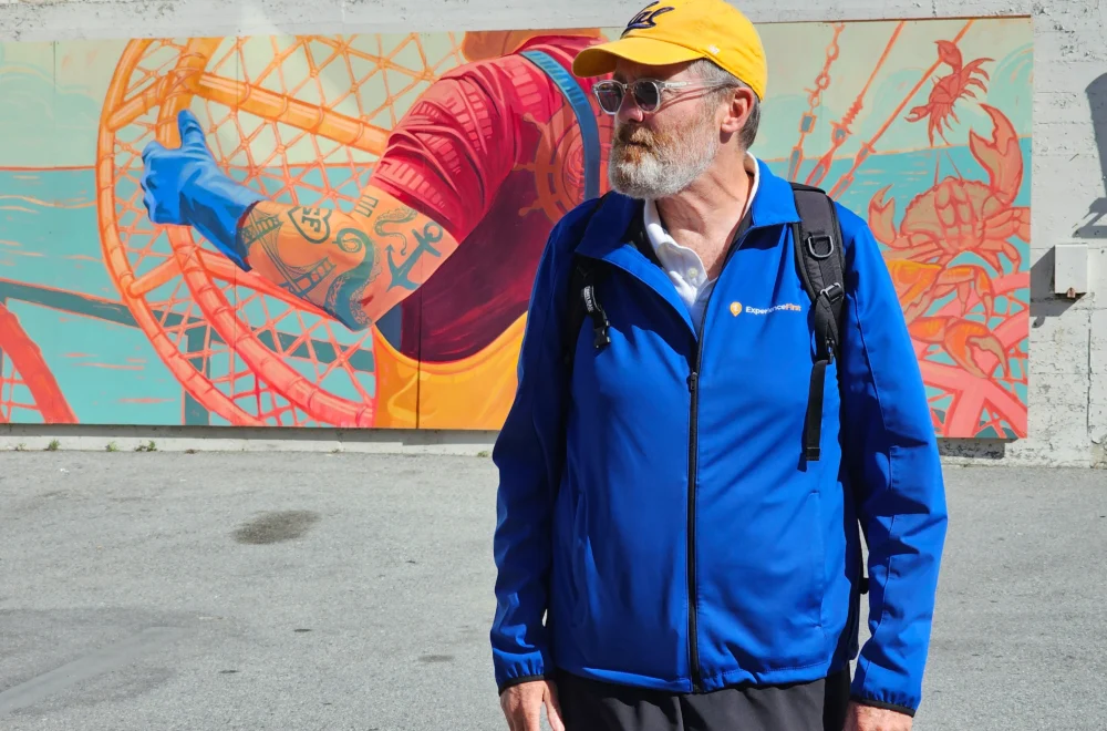 Guide during Fishermans Wharf tour in San Francisco