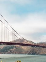 golden gate bridge on a cloudy day