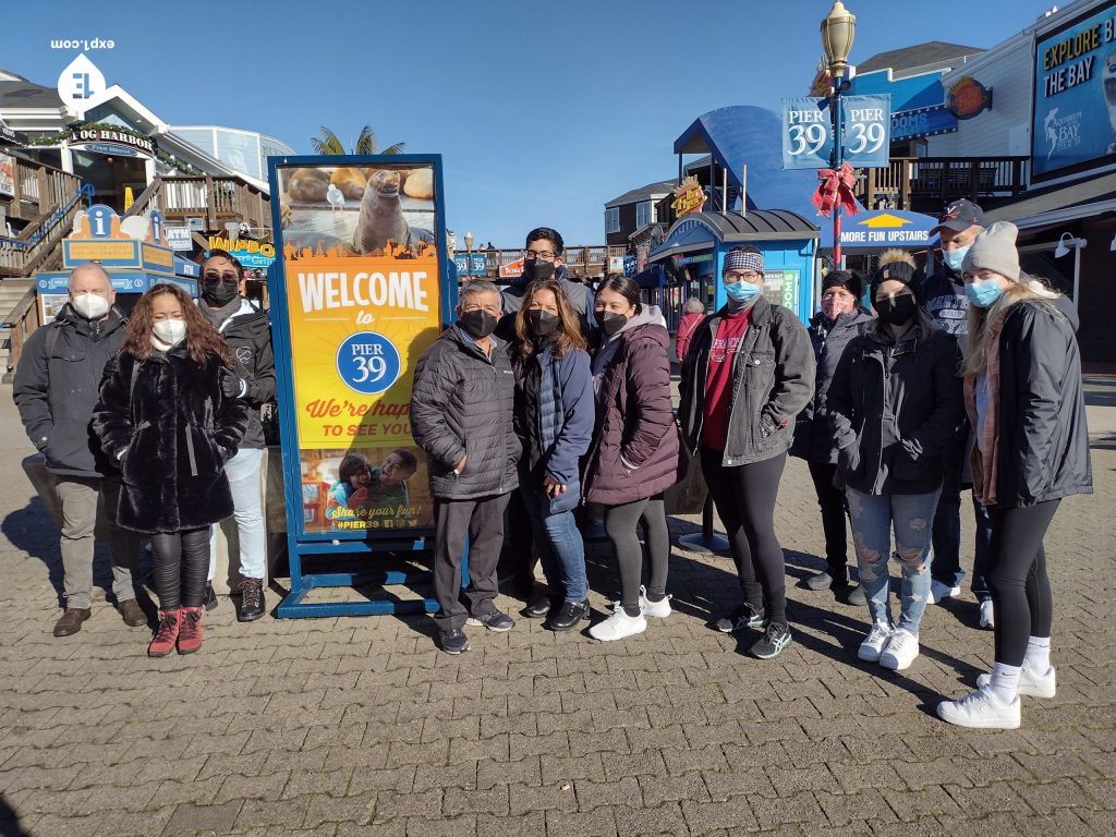 Group photo Fishermans Wharf Tour on 30 December 2021 with Wealthy