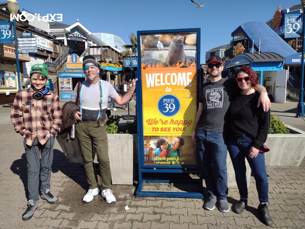 Group photo Fisherman’s Wharf Walking Tour on 18 February 2022 with Wealthy