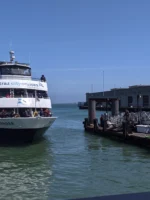 Alcatraz Cruise docking during Fishermans Wharf tour