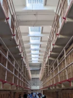 View of cells during Fishermans Wharf and Alcatraz Island tour