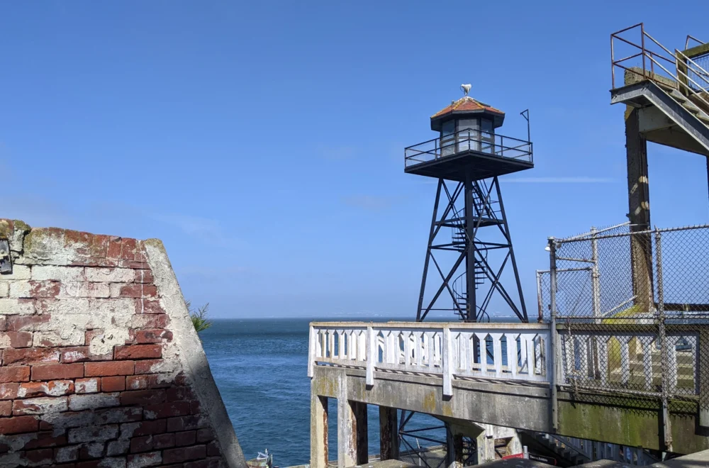 Views of Alcatraz Island